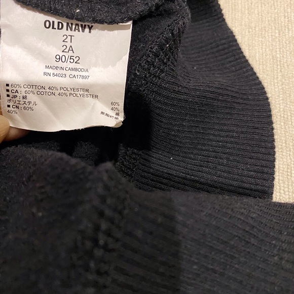 Old Navy Toddler Logo Zip-up Front Sweatshirt - Picture 8 of 8